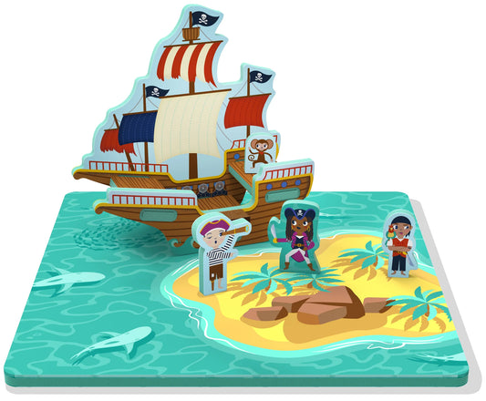 Pirate Ship Play Puzzle | Storytime Toys
