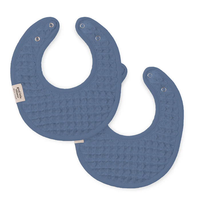 Set of Two Drool Bibs | Bella Tunno