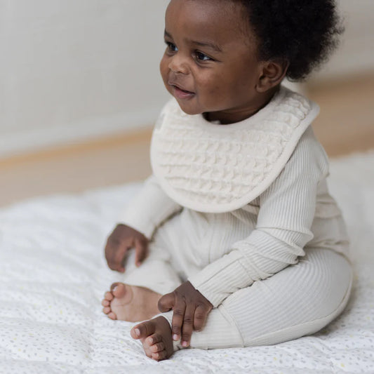 Set of Two Drool Bibs | Bella Tunno