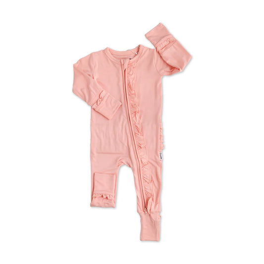 Ruffle Zip Romper | Gigi & Max