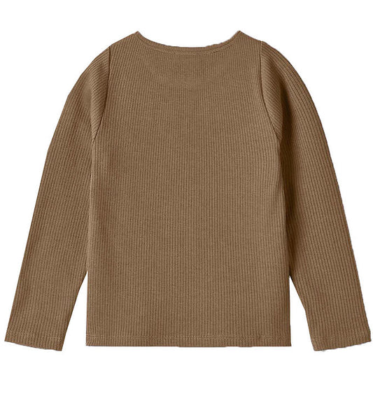 Kenna Long Sleeve Top - Cub | Fliink