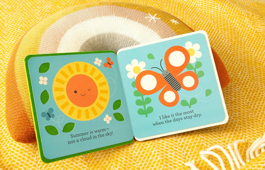 A First Felt Book: Rain & Sunshine | Petit Collage
