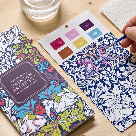 William Morris Paint-In Print Set | Chronicle Books