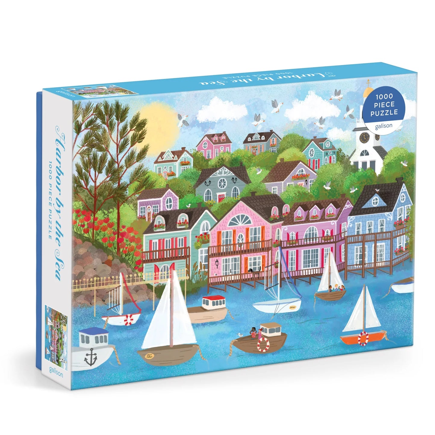 Harbor by the Sea Puzzle (1000 Piece) | Galison