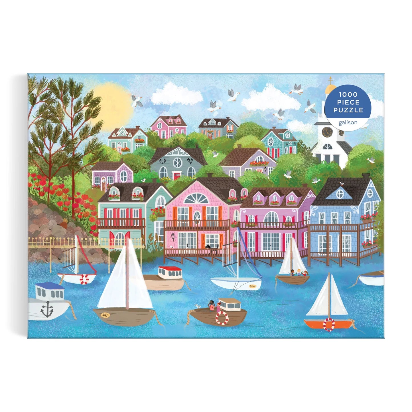 Harbor by the Sea Puzzle (1000 Piece) | Galison