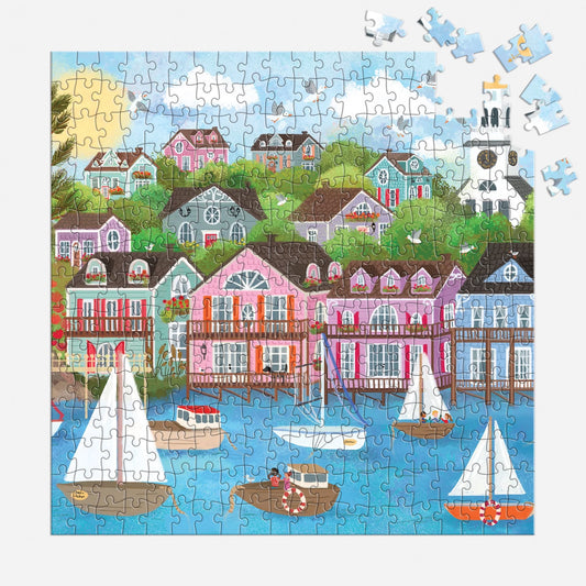 Harbor by the Sea Puzzle (300 Piece) | Galison