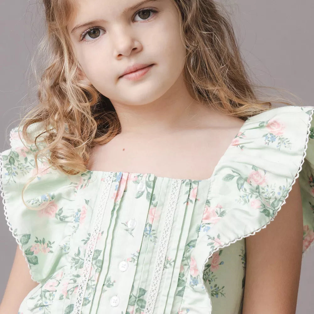 Chateau Floral Organic Jumpsuit | Hope & Henry