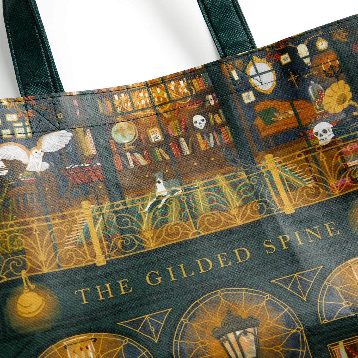 Gilded Spine Reusable Shopping Bag | Galison