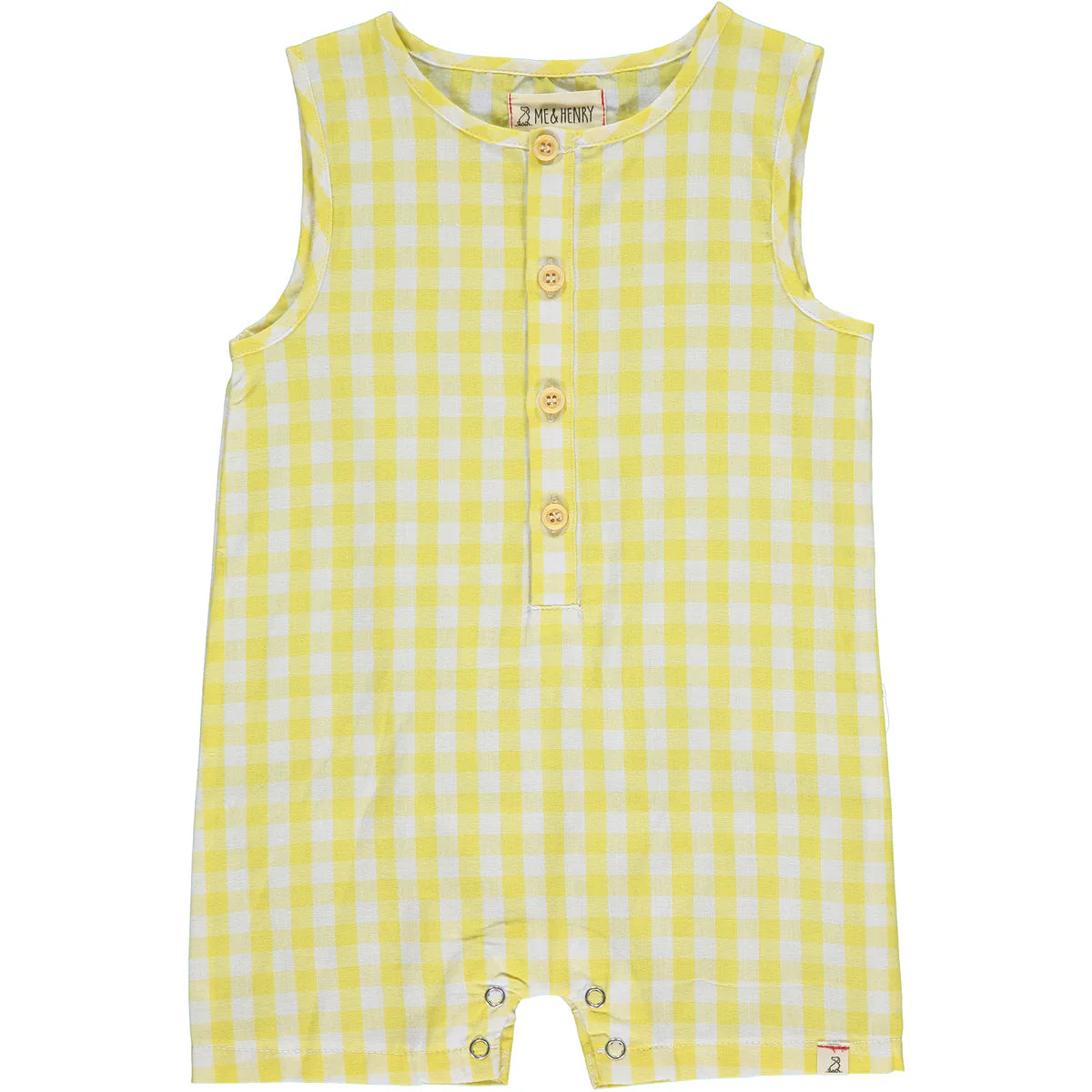 Cabin Plaid Playsuits (Various Colors) | Me & Henry