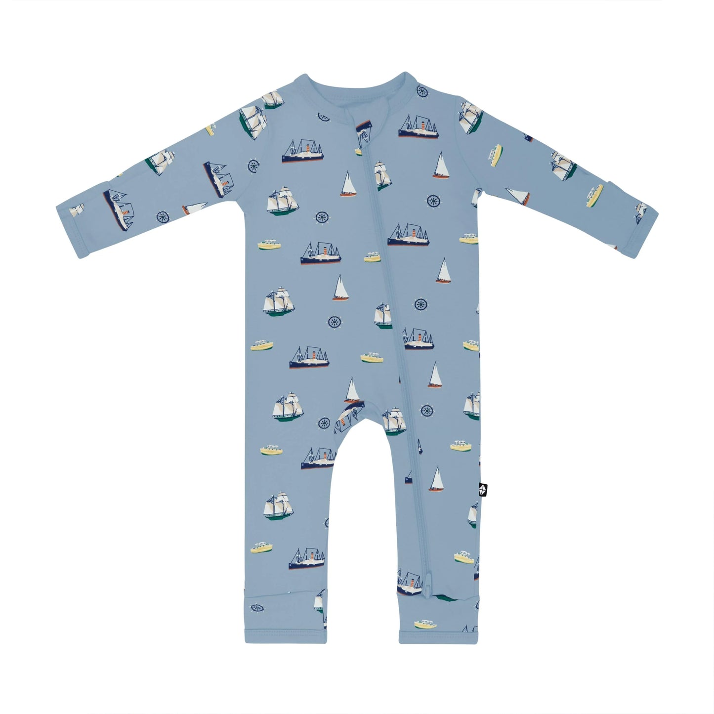 Zippered Footless Romper (Various Colors) | Kyte Baby