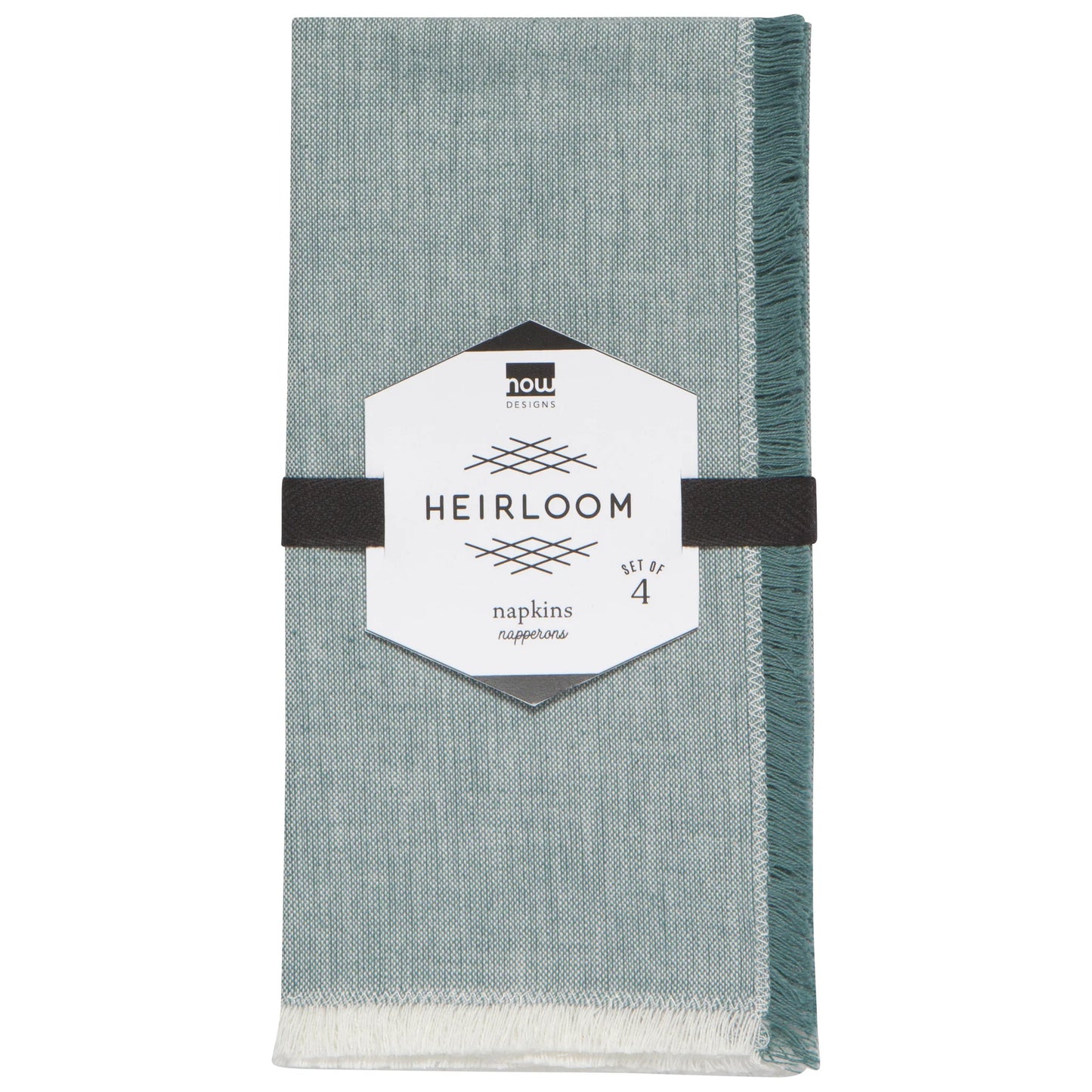 Set of 4 Chambray Cloth Napkins (Various Colors) | Now Designs