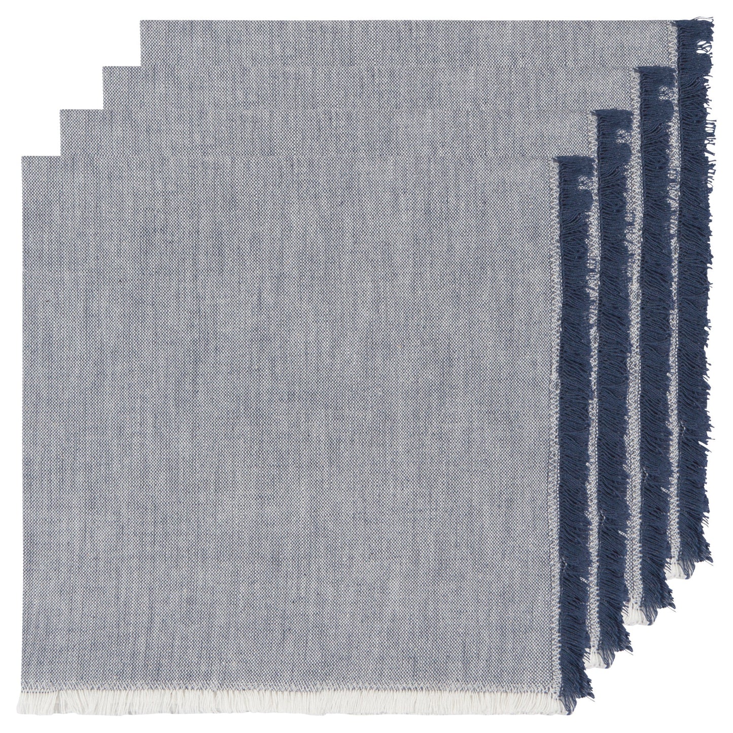 Set of 4 Chambray Cloth Napkins (Various Colors) | Now Designs