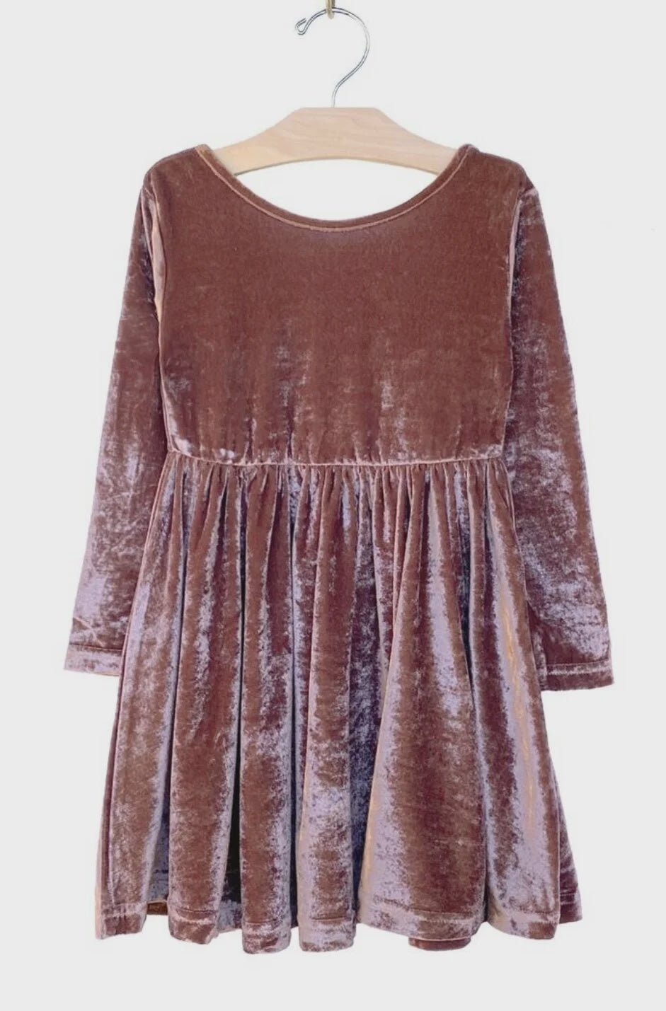 Velour Tiered Party Dress| City Mouse