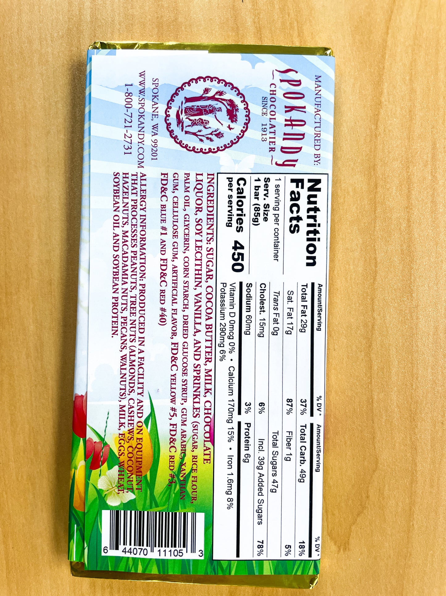 3 oz Chocolate Bars (Various Flavors) | Spokandy Chocolatier