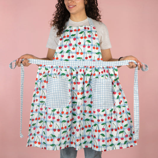 Maisie Very Cherry Apron | Danica