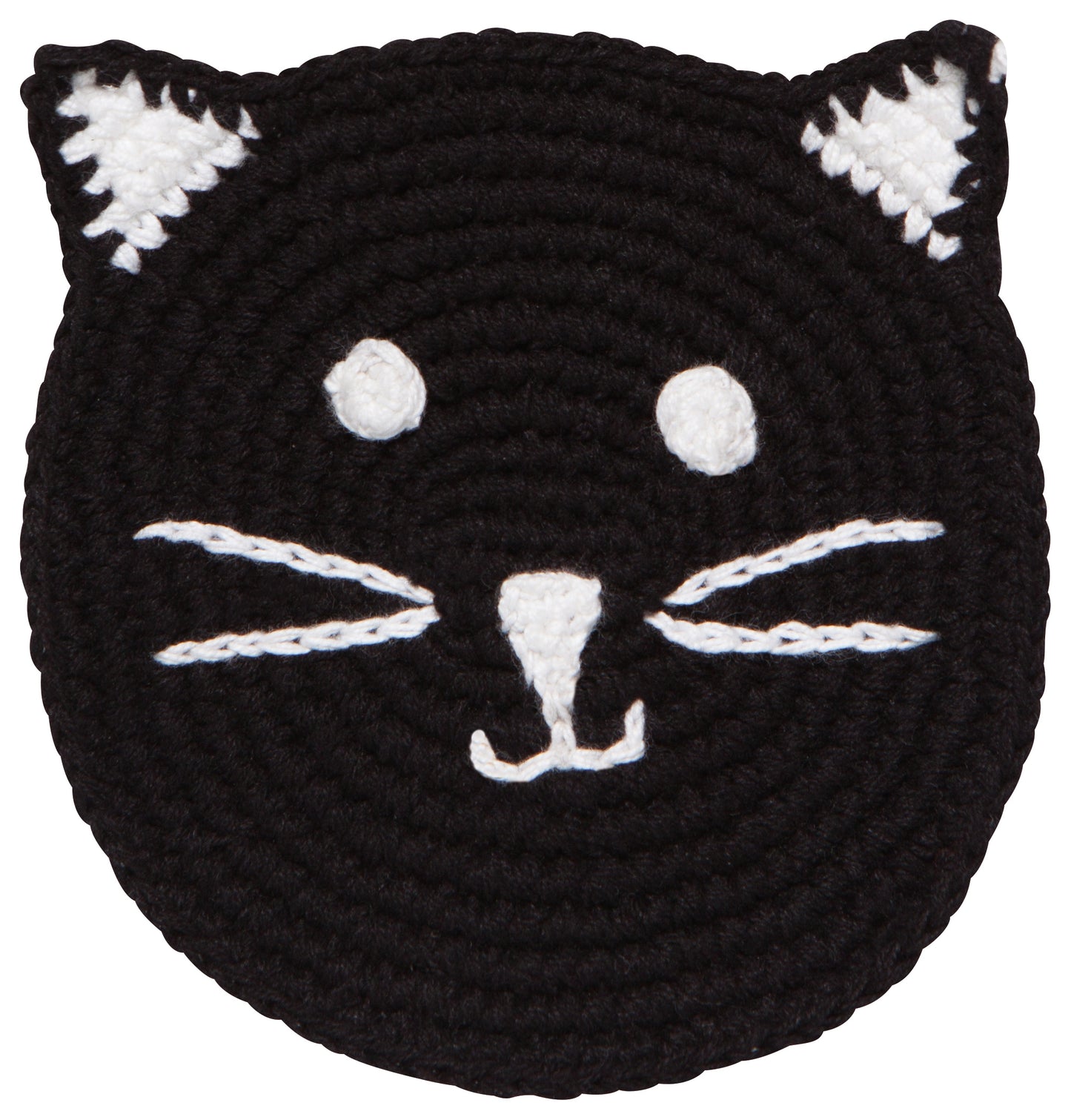 Meow & Furever Crochet Coasters Set/4 | Danica