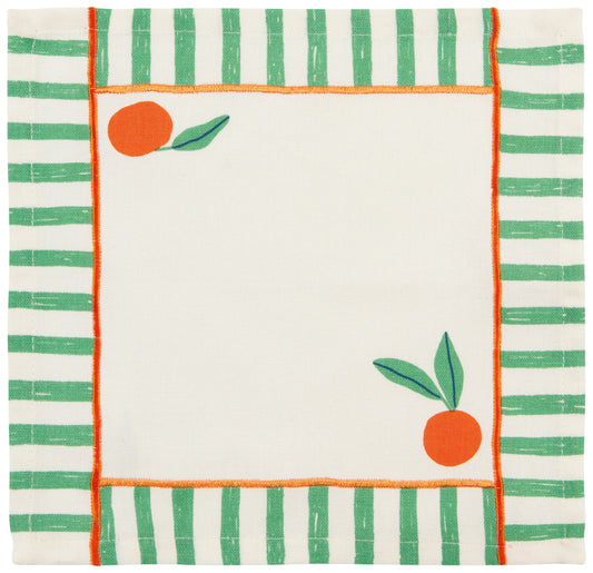 Citrus Burst Cloth Cocktail Napkins (Set of 4) | Danica