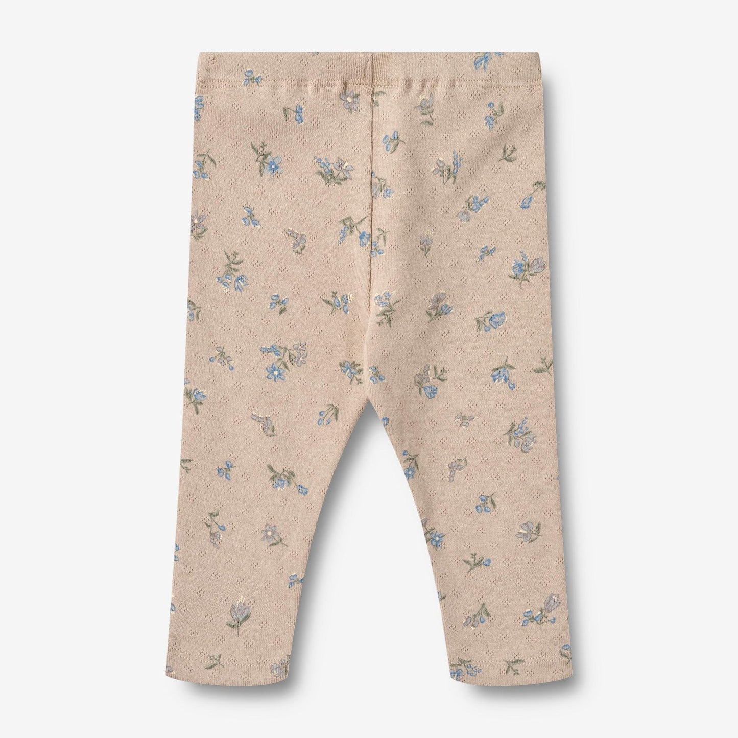 Jules Jersey Leggings - Warm Sand Flowers | Wheat