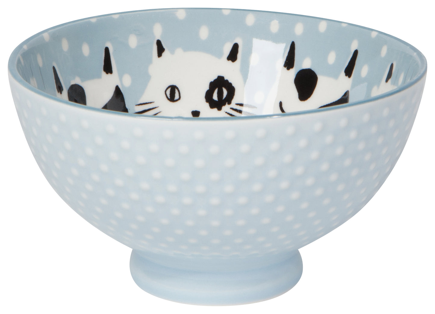 Feline Fine 4.5 inch Stamped Bowl | Danica