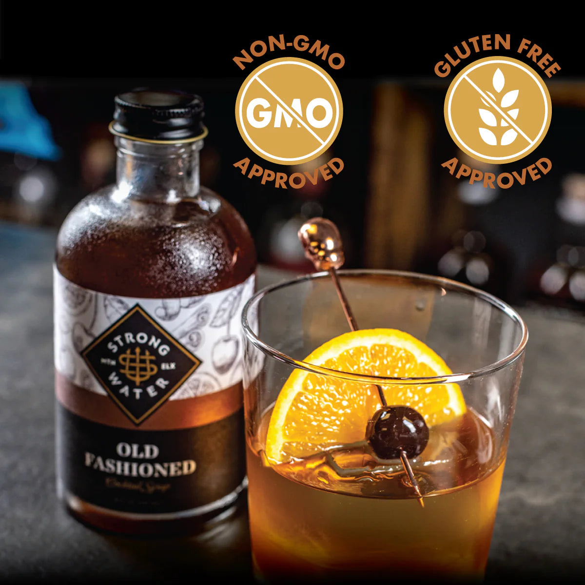 Old Fashioned Cocktail Syrup (Various Flavors) | Strongwater