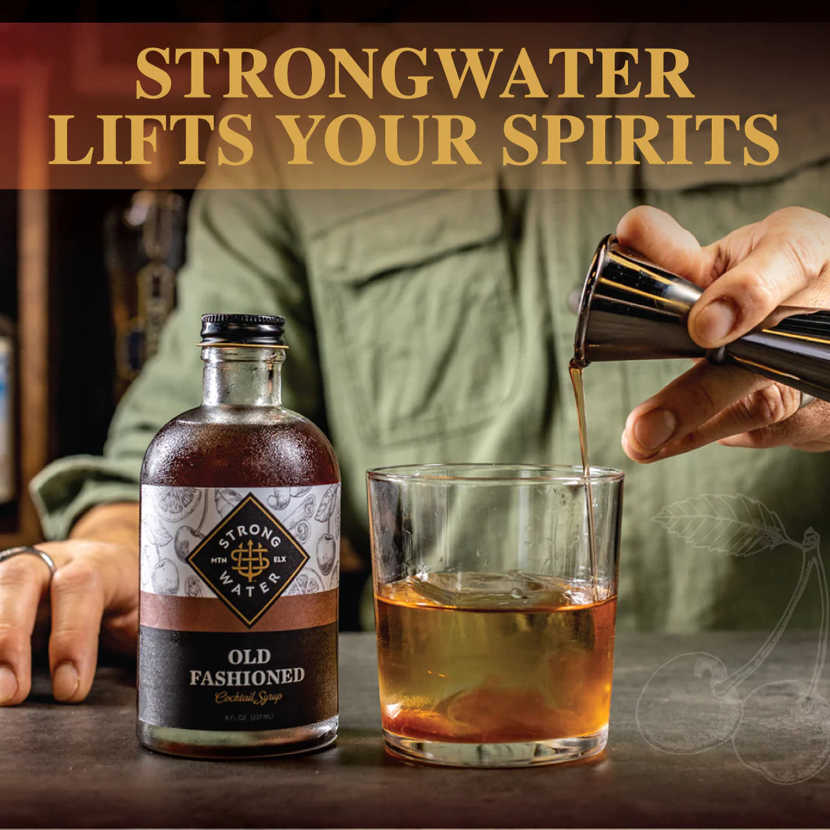 Old Fashioned Cocktail Syrup (Various Flavors) | Strongwater