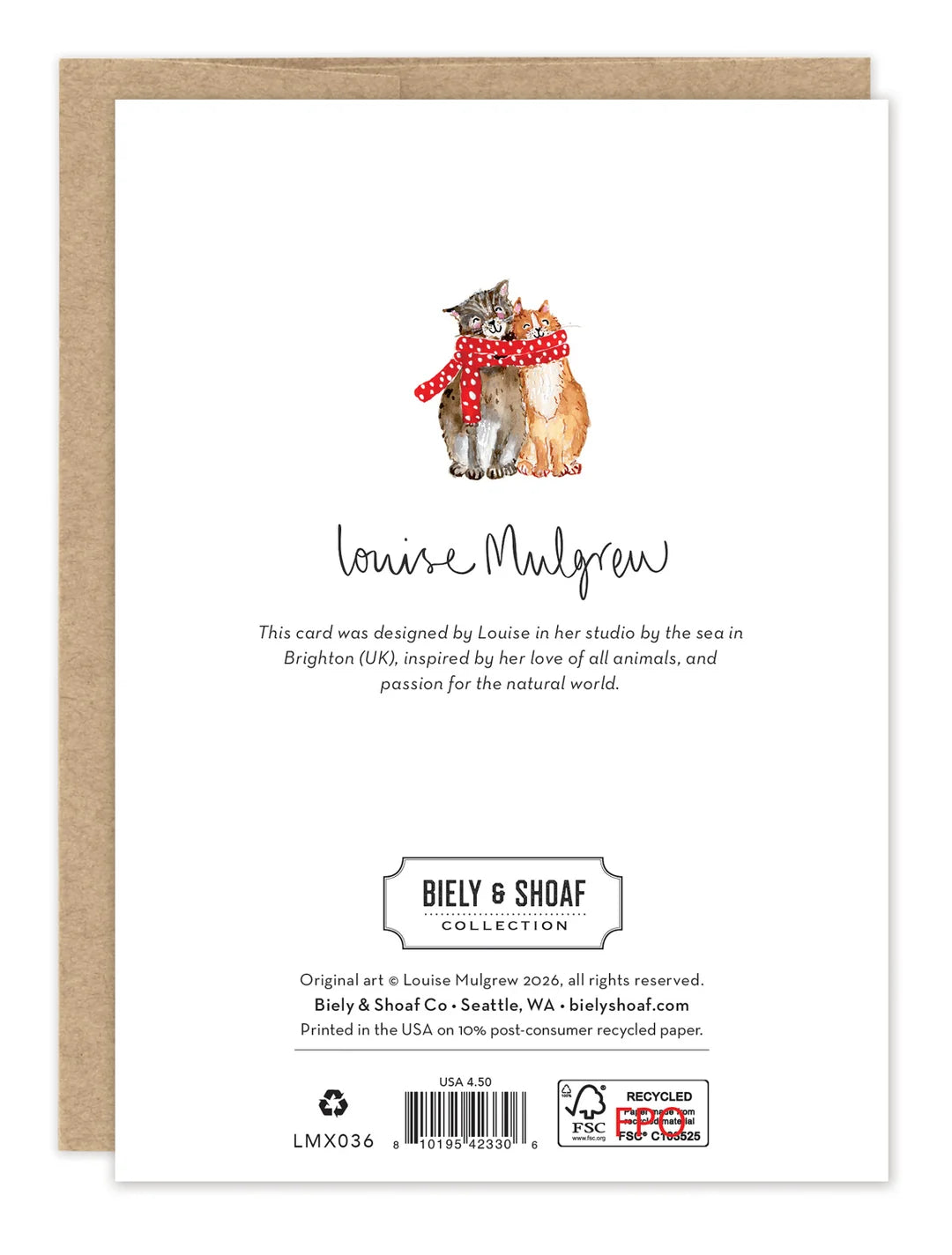 Christmas Cats Holiday Card | Biely & Shoaf