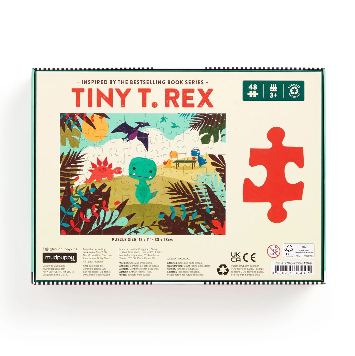 Tiny T. Rex 48 Piece | Chronicle Books