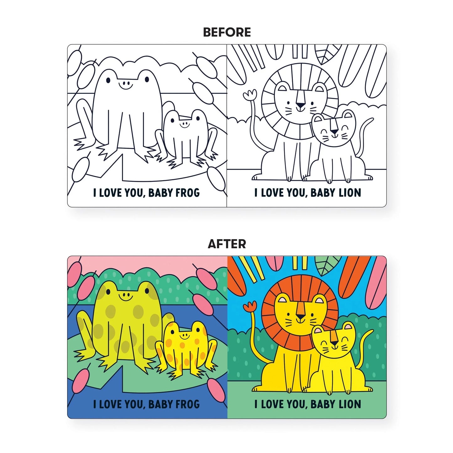 I Love You, Baby Color Magic Bath Book | Chronicle Books