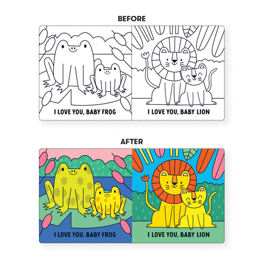 I Love You, Baby Color Magic Bath Book | Chronicle Books