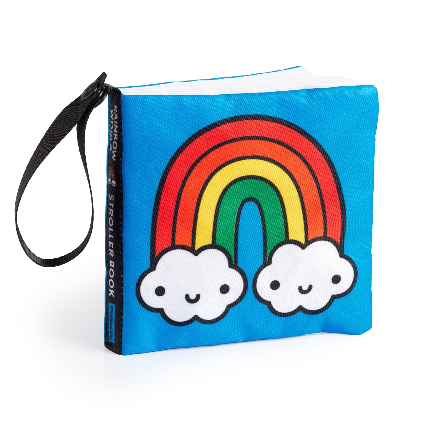 Rainbow World Crinkle Fabric Stroller Book | Chronicle Books
