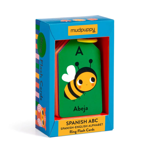 Spanish-English ABC Ring Flashcards | Chronicle Books