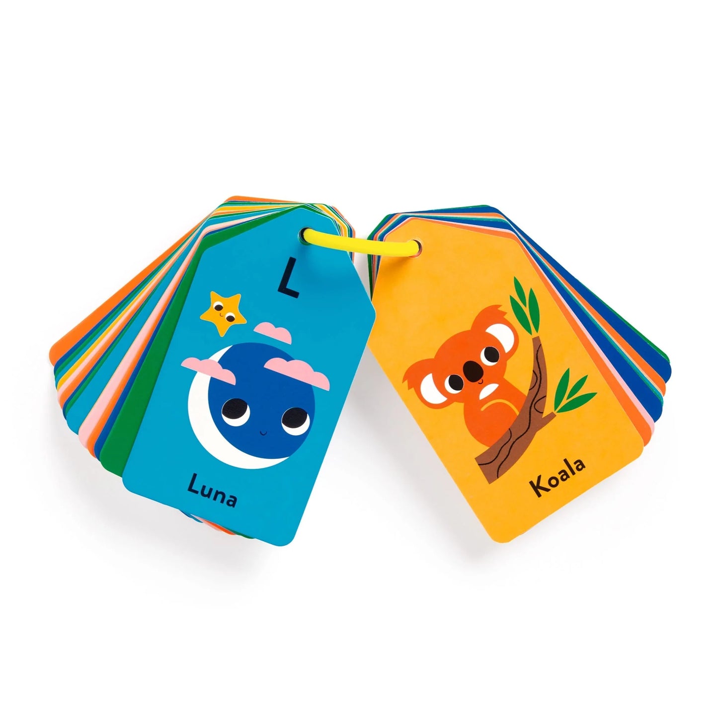 Spanish-English ABC Ring Flashcards | Chronicle Books