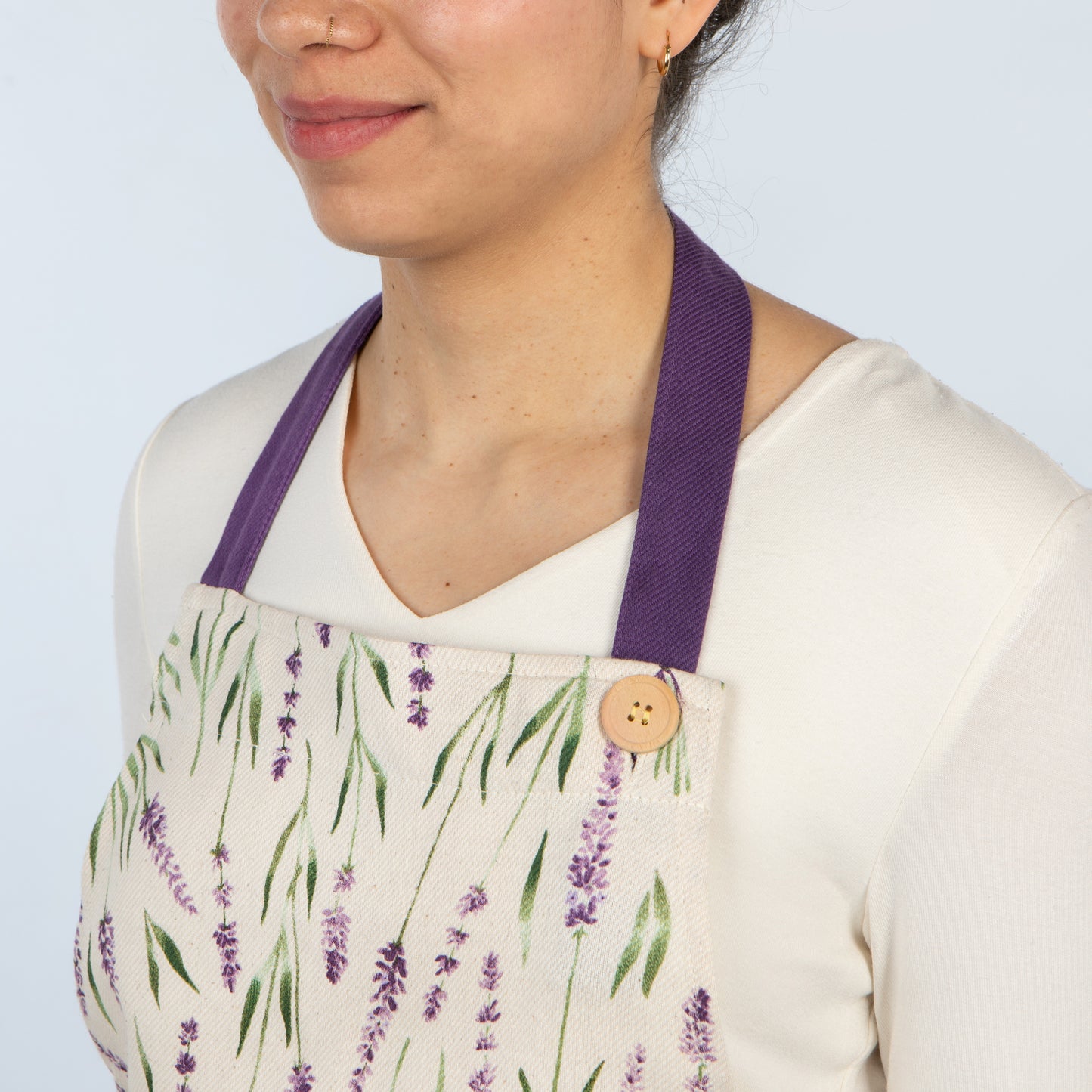 Lavender Spruce Apron | Danica