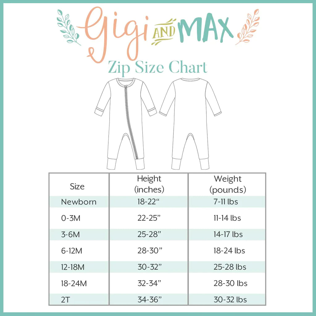 Ruffle Zip Romper | Gigi & Max