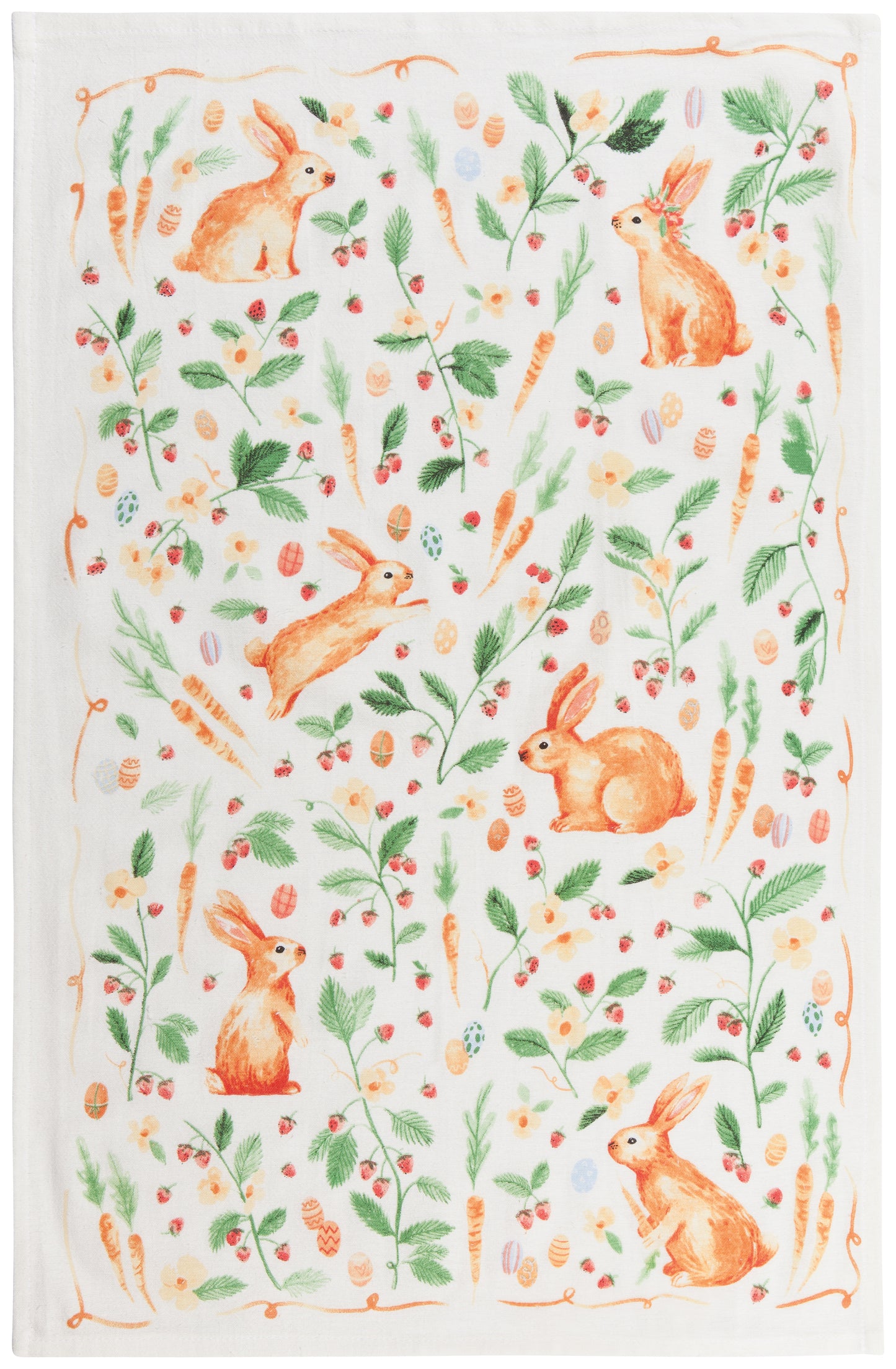 Easter Meadow Floursack Kitchen Towels (Set of 3) | Danica