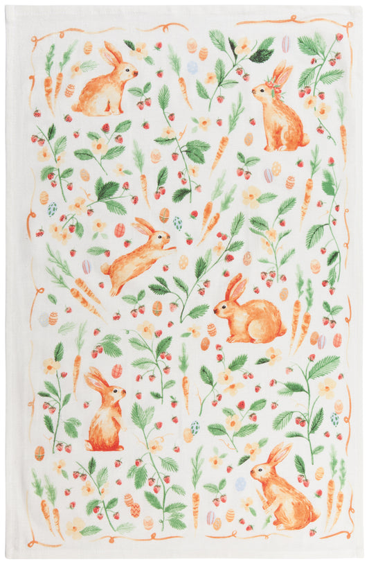 Easter Meadow Floursack Kitchen Towels (Set of 3) | Danica