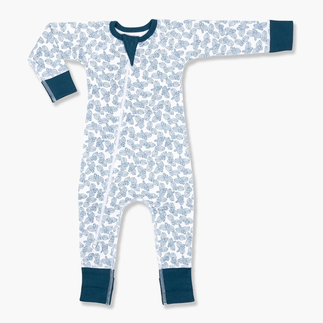 Convertible Zip Romper (Various Colors) | Sapling Organic