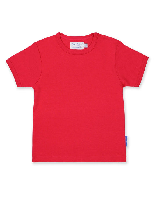 Organic Cotton Short Sleeve T Shirt (Various Colors) | Toby Tiger