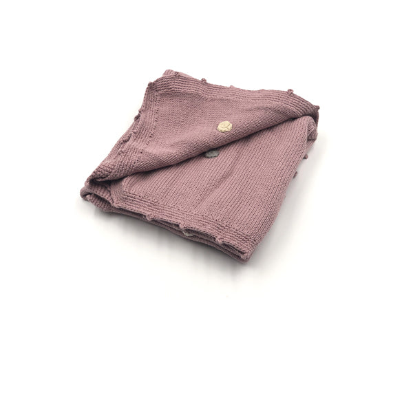 Handmade Organic Baby Blanket (Various Prints) | Pebble