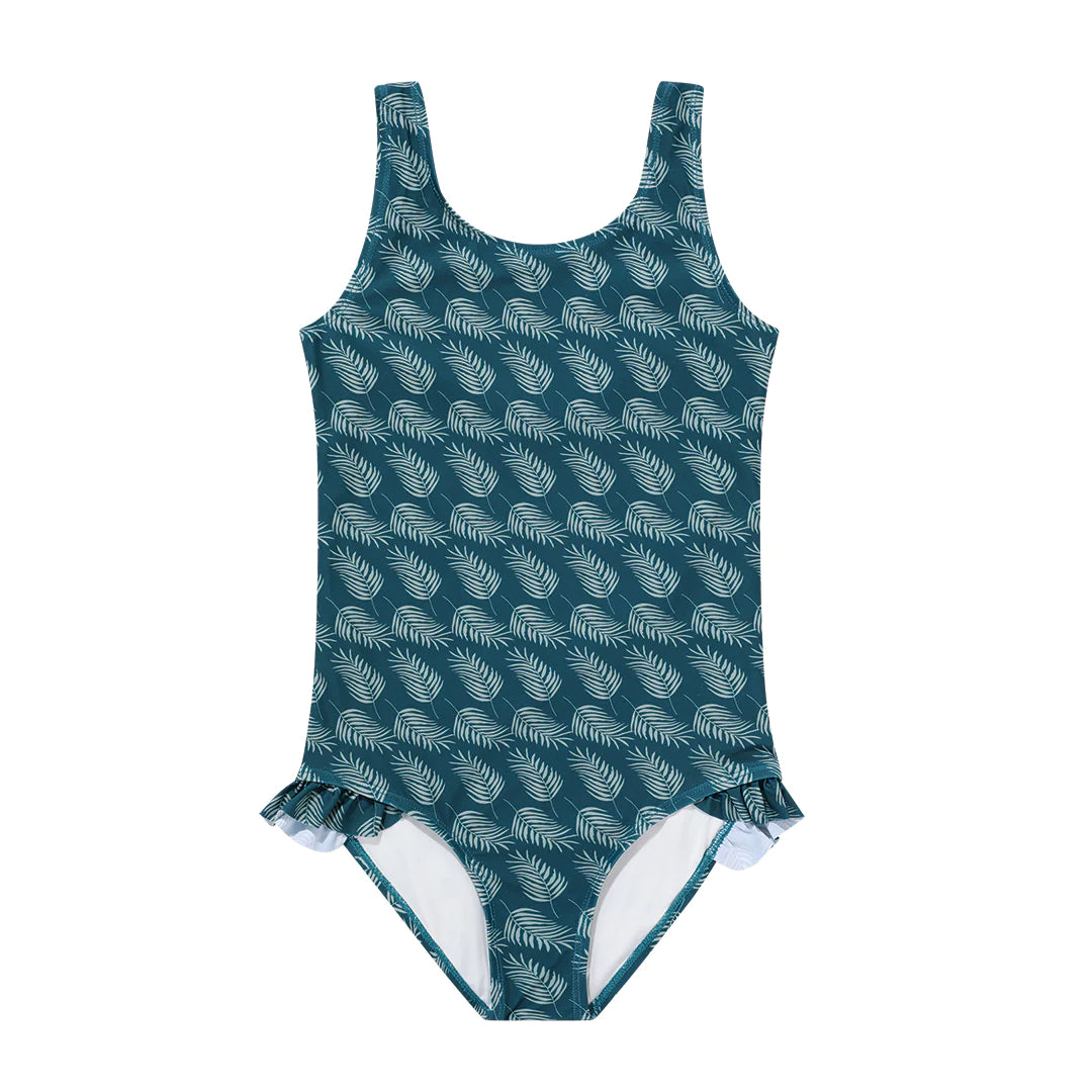 Ruffle Leg One-Piece Swimsuit | Emerson & Friends