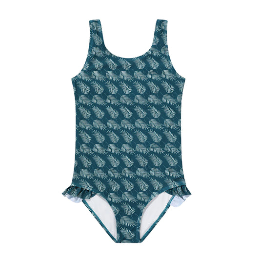Ruffle Leg One-Piece Swimsuit | Emerson & Friends