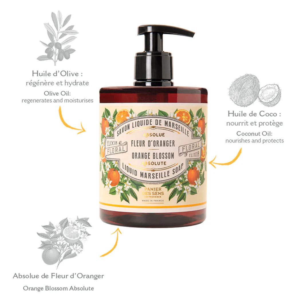 Liquid Marseille Hand Soap (Various Scents) | Panier Des Sens