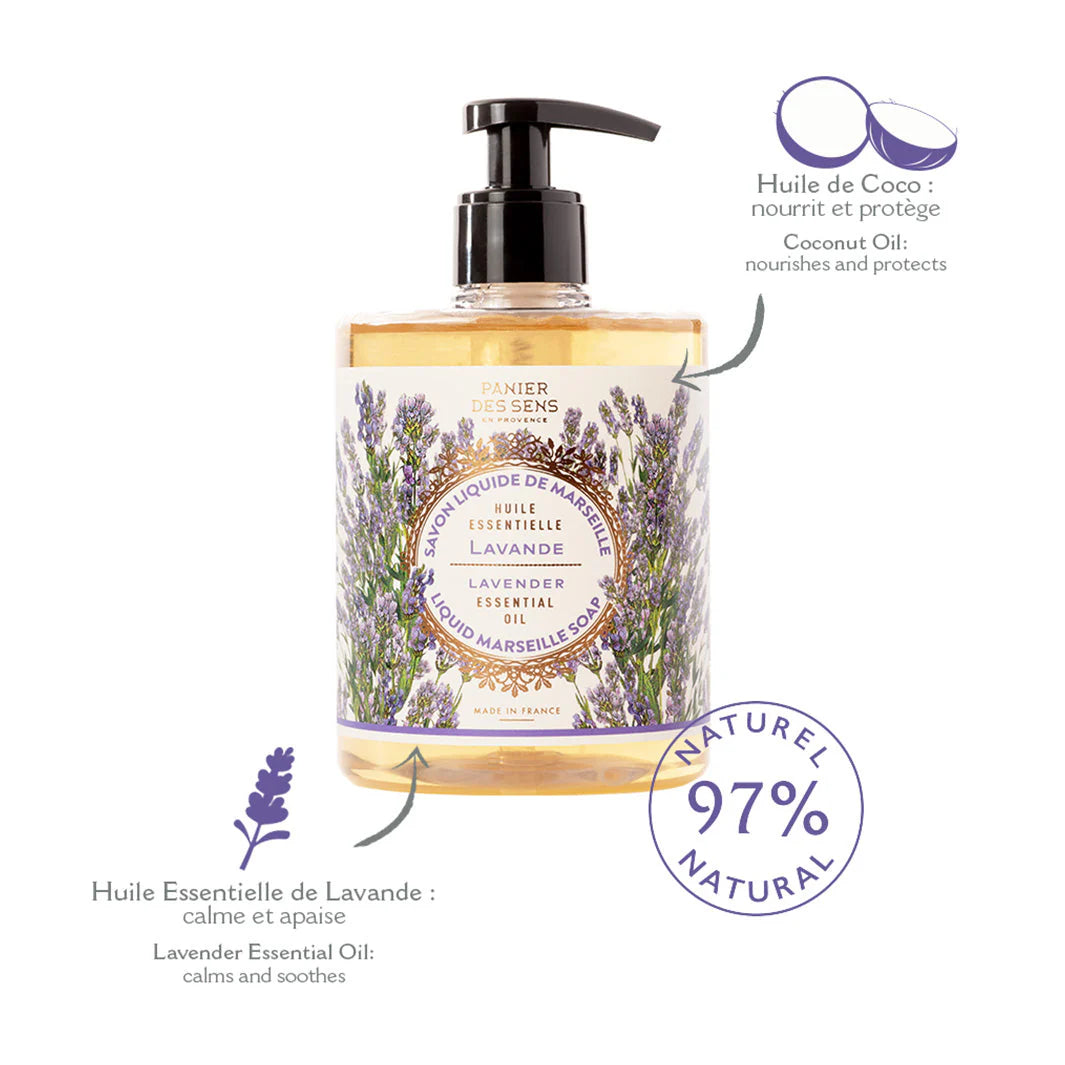 Liquid Marseille Hand Soap (Various Scents) | Panier Des Sens