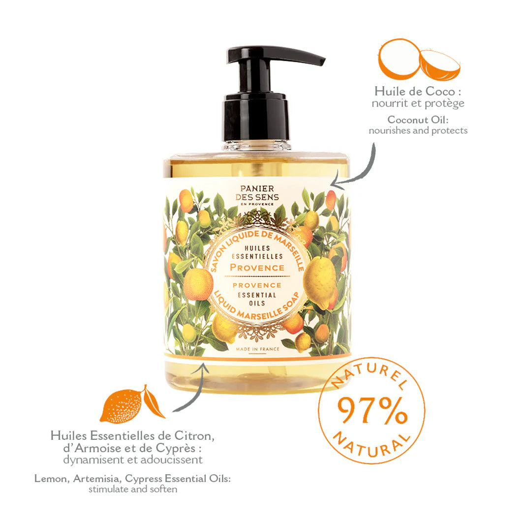 Liquid Marseille Hand Soap (Various Scents) | Panier Des Sens