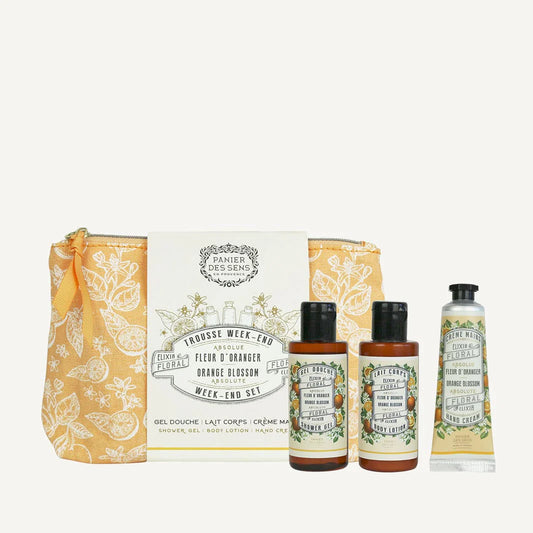 Orange Blossom Body Care Travel Set | Panier Des Sens