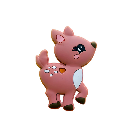 Silicone Fawn Teether (Various Colors) | D&C Toys