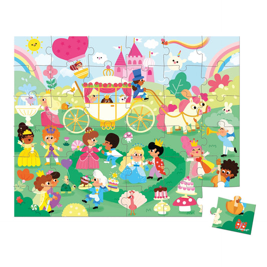 Princesses Suitcase Puzzle - 36 Pieces | Janod