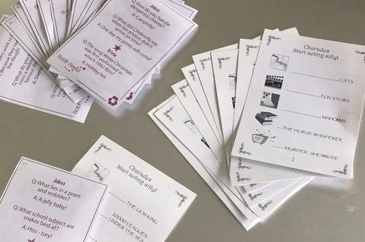 Bon Bon Mini Christmas Crackers (Charades) | Robin Reed