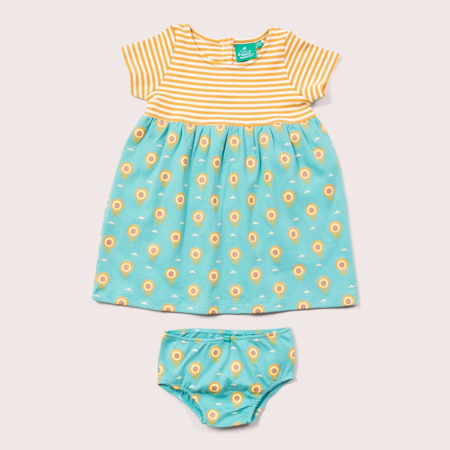 Easy Peasy Summer Dress - Sunflower | Little Green Radicals