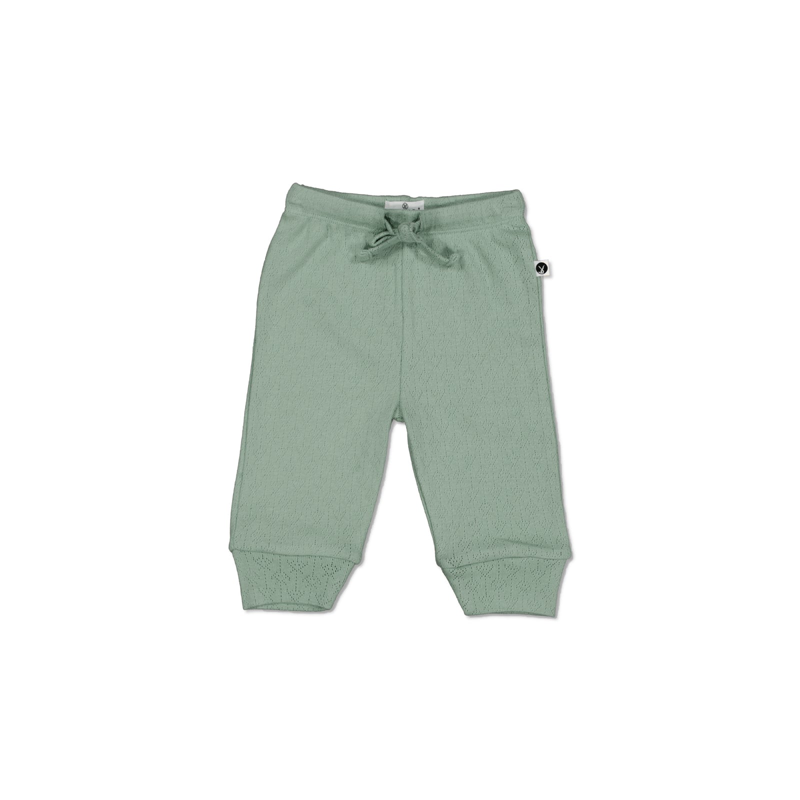 River Stone Pointelle Baby Pants | Burrow & Be